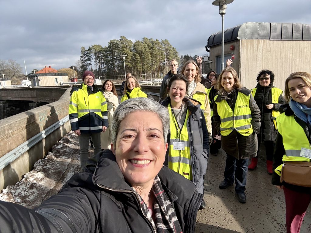 Från WIE:s studiebesök i Vattenfalls R&D-anläggning i Älvkarleby